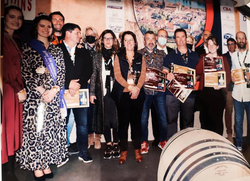 Médailles d'argent au Concours des vins du Salons de Tain l'Hermitage